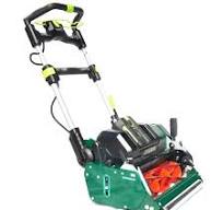 image of an Allett Stirling lawnmower.